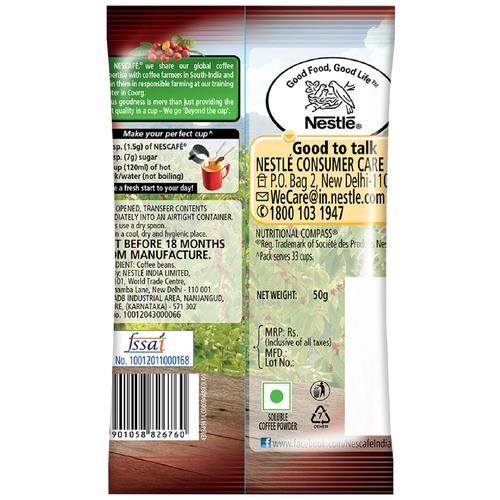 Nescafe Classic 100% Pure Instant Coffee, 50 grm - Image 2