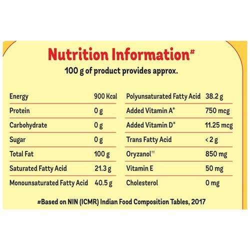 Saffola Gold Refined Cooking oil | Blended Rice Bran & Sunflower oil, 1 Ltr Pouch - Image 4