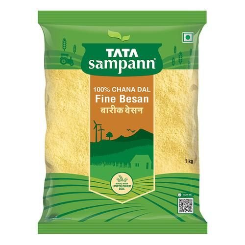 Tata Sampann Fine Besan- 100% Chana Dal, 1 kg