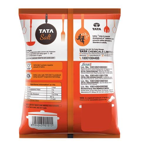 Tata Salt Iodized, 1 kg - Image 2