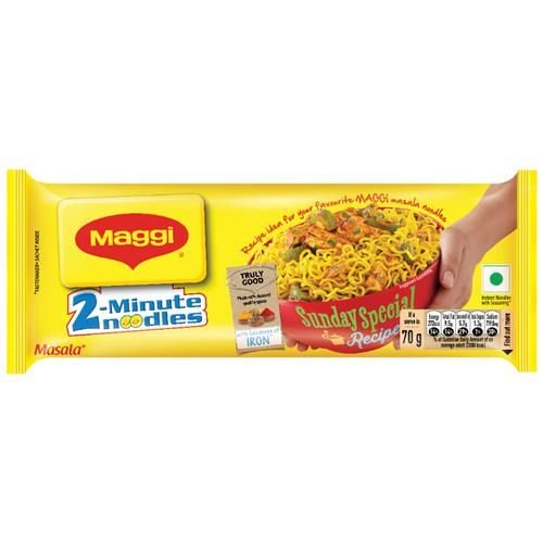 MAGGI 2-Minute Instant Noodles - Masala, 280 grm - Image 3