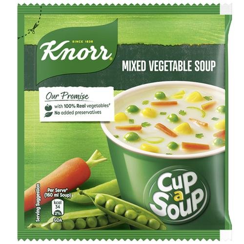 Knorr Instant Mixed Vegetable Cup-A-Soup, 10 grm