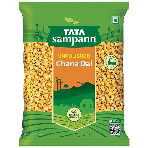 Tata Sampann Unpolished Chana Dal, 1 Kg