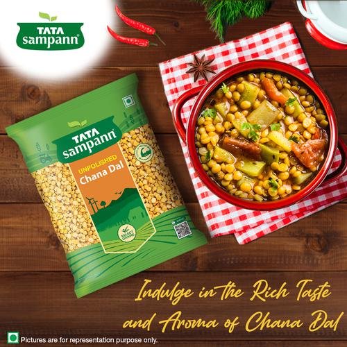 Tata Sampann Unpolished Chana Dal, 1 Kg - Image 4