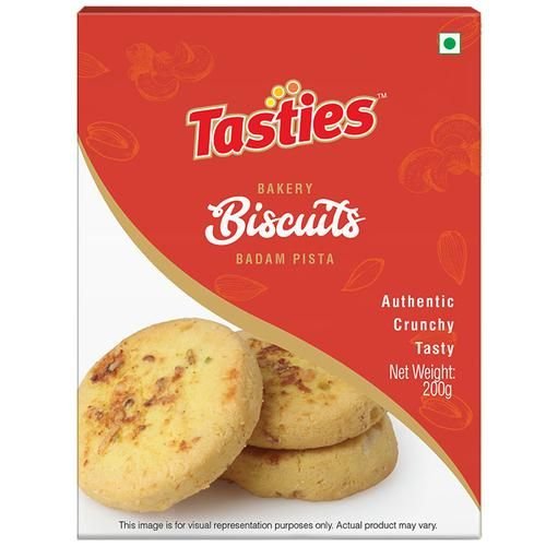 Tasties Biscuits – Badam Pista, 200 grm