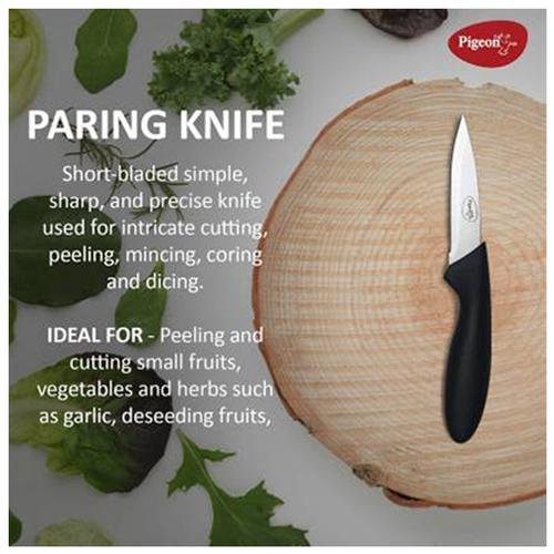 Pigeon by Stovekraft Stainless Steel Kitchen Knife Set - Sturdy, Assorted, 3 pcs - Image 5