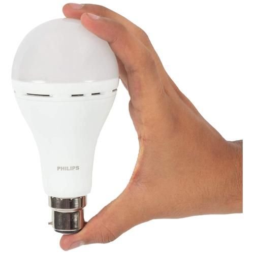 Philips Rechargeable Emergency Inverter Bulb - 9 Watt, Cool Daylight, B22, 1 pc - Image 3