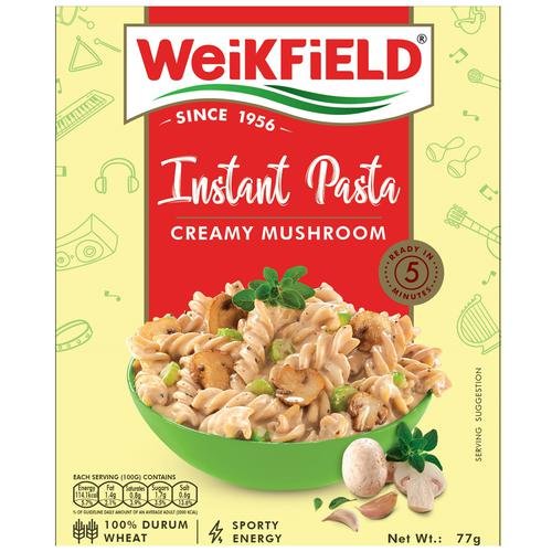 Weikfield Instant Pasta – Creamy Mushroom, 77 grm